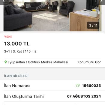 Emlakjet'te Sahte İlan Sorunu
