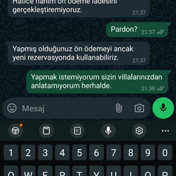Hello Villam Yanlış Bilgilendirme Ve İade Sorunu