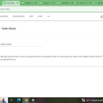 Enuygun Otobüs Bileti İade Sorunu