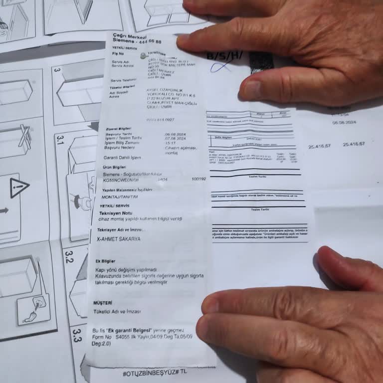 Siemens Ev Aletleri Yanlış Renk Buzdolabı Teslimatı Ve Mağaza İlgisizliği