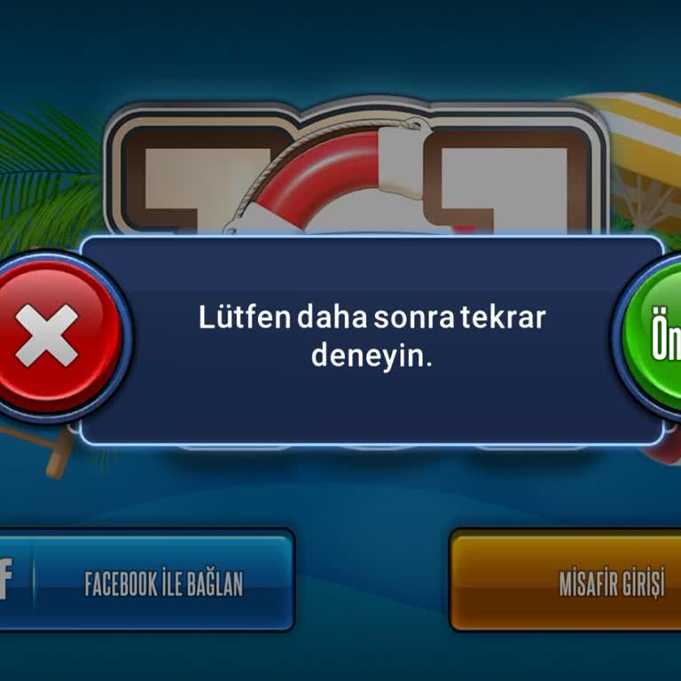 Zynga Facebook İle Okey Oynayamıyorum