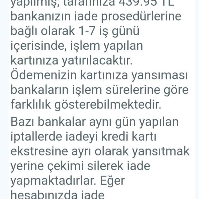 Obilet Bilet İadesi İşlemi Yapıldı Ama Paramı Yollamadılar