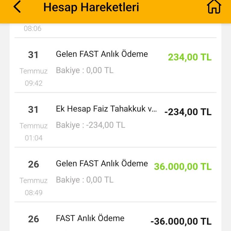 VakıfBank Ek Hesap Faiz Tutarı Fazla