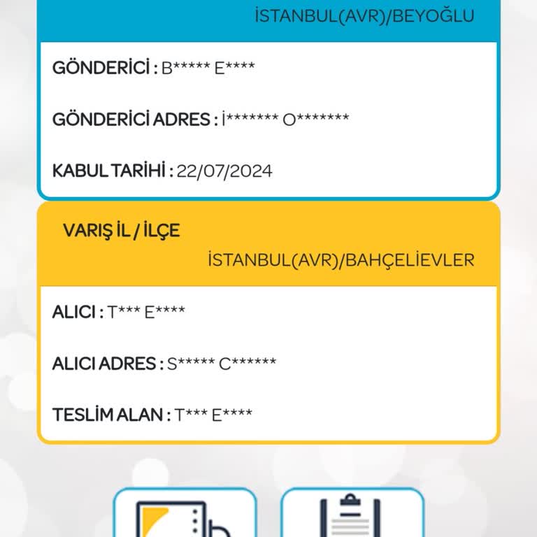 PTT Kargo Kargom Kayıp Kime Teslim Edildi