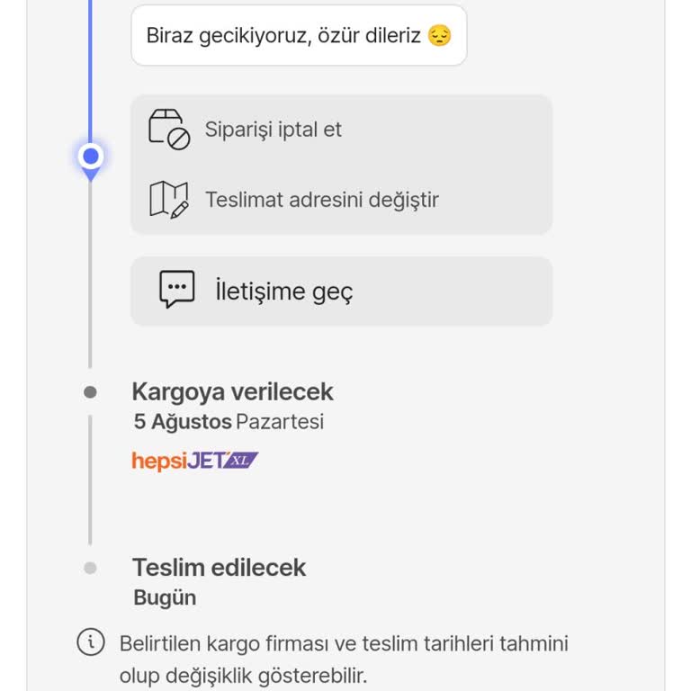 Vestel Hepsiburada Ürün Teslimatı Yapılmadı.