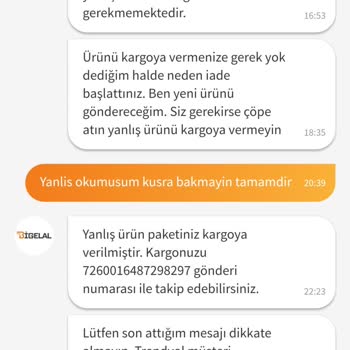 Trendyol'da Ki Satıcıların Üslubu...