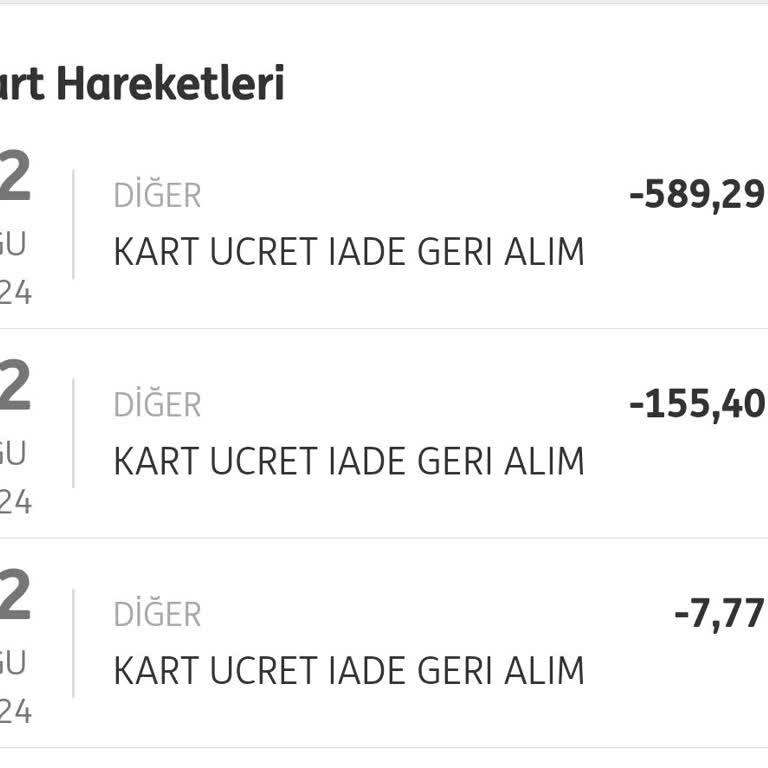 ING Bank Kredi Kartı Ücreti Alıyor