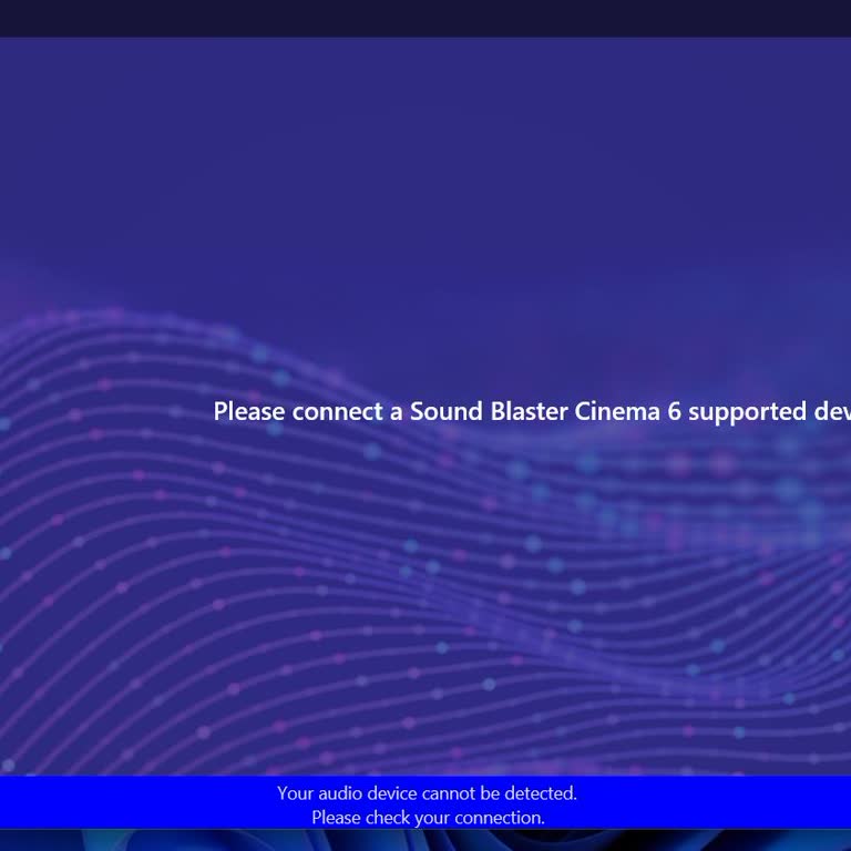 Monster Sound Blaster Cinema 6