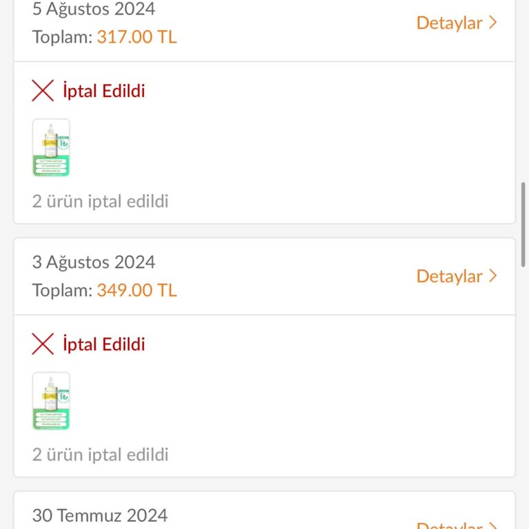 Trendyol Para İadesi Yapmadı