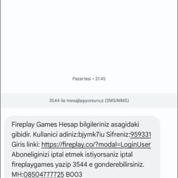 Vodafone'dan Bilgim Dışında Üyelik Ve Haksız Kesinti