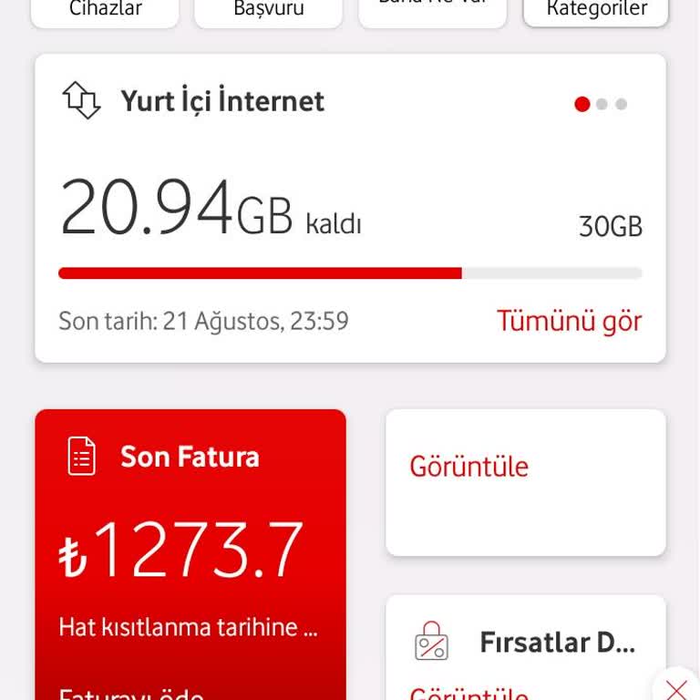 Vodafone'dan Haksız Fatura Şoku