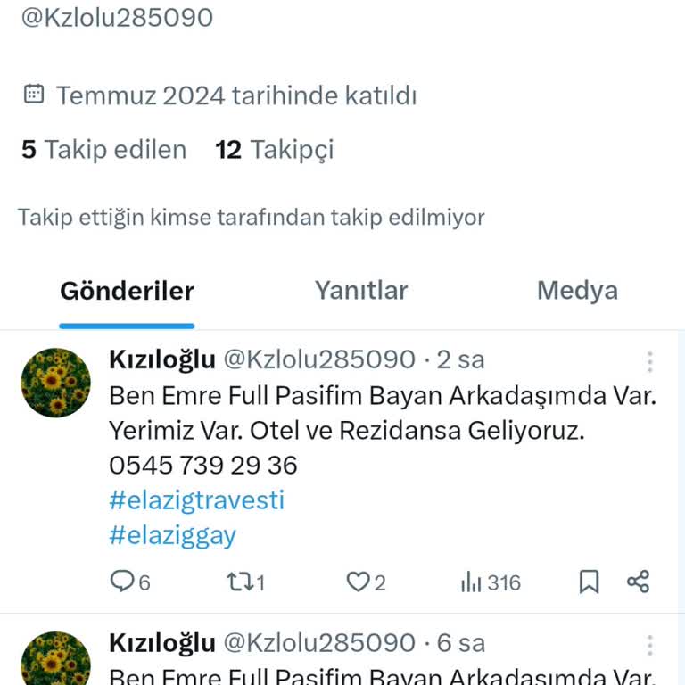 Twitter Numaramın İzinsiz Paylaşımı Hakkında Yardım Talebi
