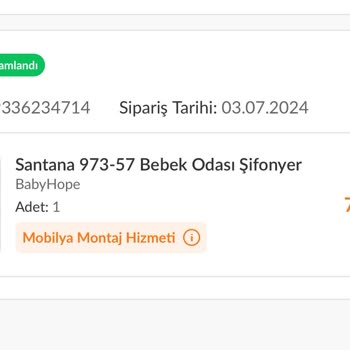 Trendyol Montaj Hatasını Kabul Etmiyor.