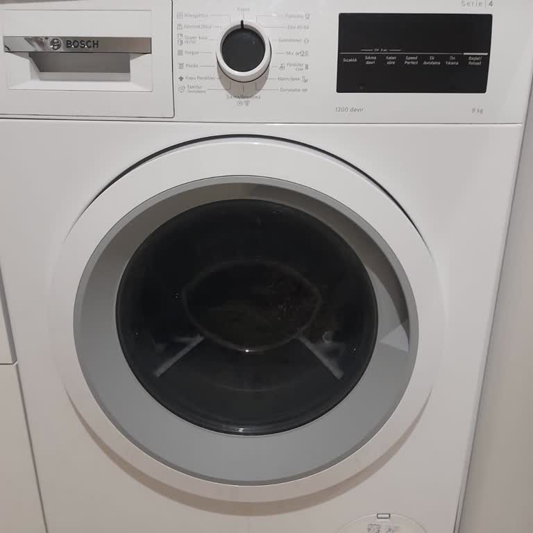 Bosch Çamaşır Makinesi Sorunu Çözülmüyor