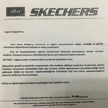 3.699₺ Lik Skechers In Tabanlığını Boyamışlar