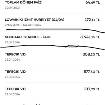 Akbank Yapılmayan Harcamayı Kredi Kartı Ekstre'me Yansıtıyor