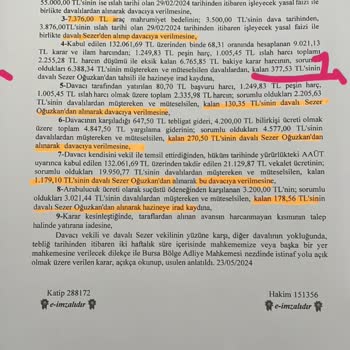 Neova Şirketinin İmm Tutarı Kapsamında Alacaklı Kişiye Ödeme Yapmaması