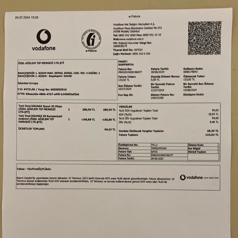 Vodafone Net Vodafone. Net İnternet İptal Olmuyor
