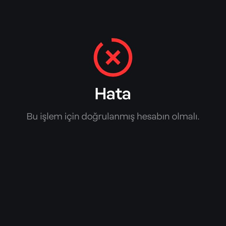 Papara Hesabımı Doğrulayamıyorum, Hata Veriyor!