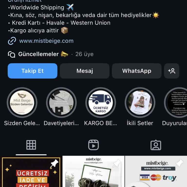 Mistbeige Kına Hediyelikleri Siparişimde Yaşadığım Sorunlar