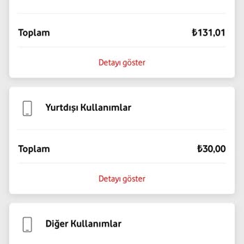 Vodafone Yurt Dışı Kullanım Ücreti Haksız Yansıtıldı
