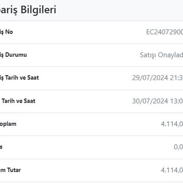 EasyCep Cihaz Ödememi Alamadım