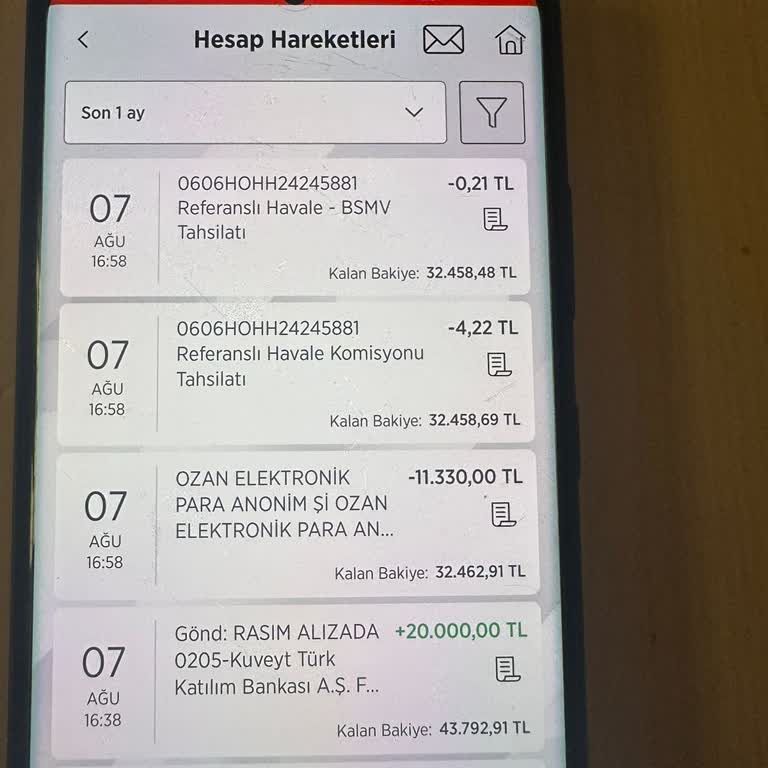 Ozan Superapp Açıklama Boş Bıraktım Para Geri Gelmedi.