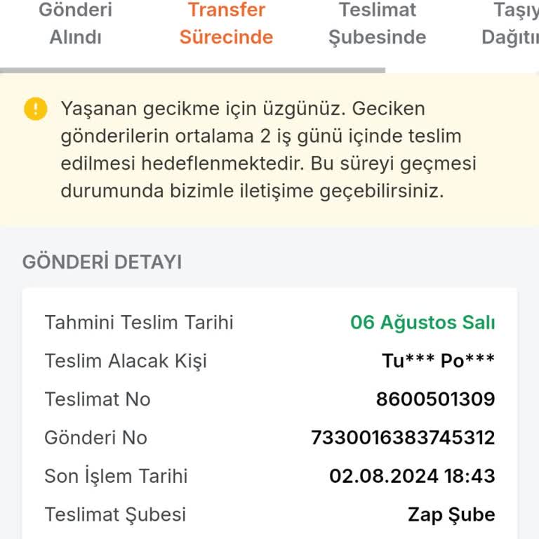 Trendyol Express Kargo Kargomu Getirmiyor