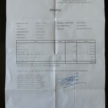 Tüvtürk Kredi Kartı Komisyonu Bilmecesi