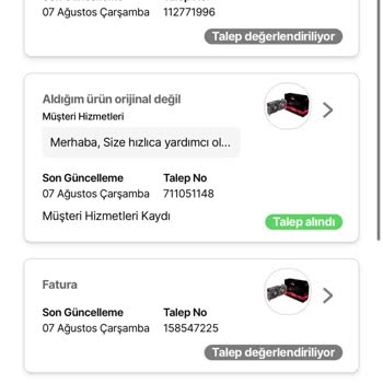 Hepsiburada'da Orijinalliği Şüpheli Ürün Ve İade Sorunu