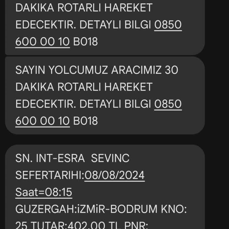 Efetur Rötar Yapan Ve Yeni Saatine Uymayan Bodrum Otobüsü