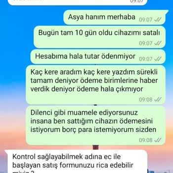 Ödemeniz 1 Saatte Hesabınızda Diyen EasyCep 10 Gündür Paramı Ödemiyor