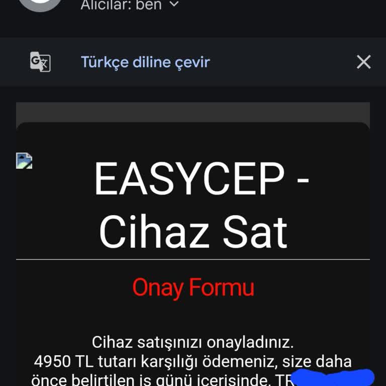 EasyCep 1 Saatte Nakit Fakat 48 Saatten Fazla Geçti Ödemem Geçmedi