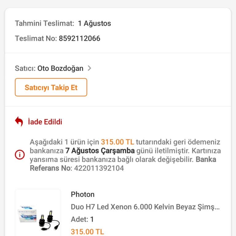 Trendyol Express Trendyol Kargo Yüzünden Mağdur Etti