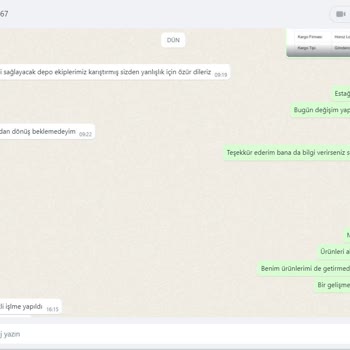 Sandalie Firması Yanlış Ürün Teslimi
