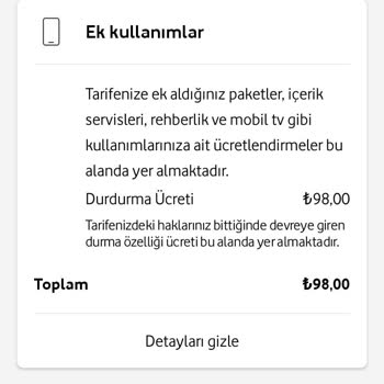 Vodafone Yanlış Fatura Tutarı Ve Çözüm Eksikliği