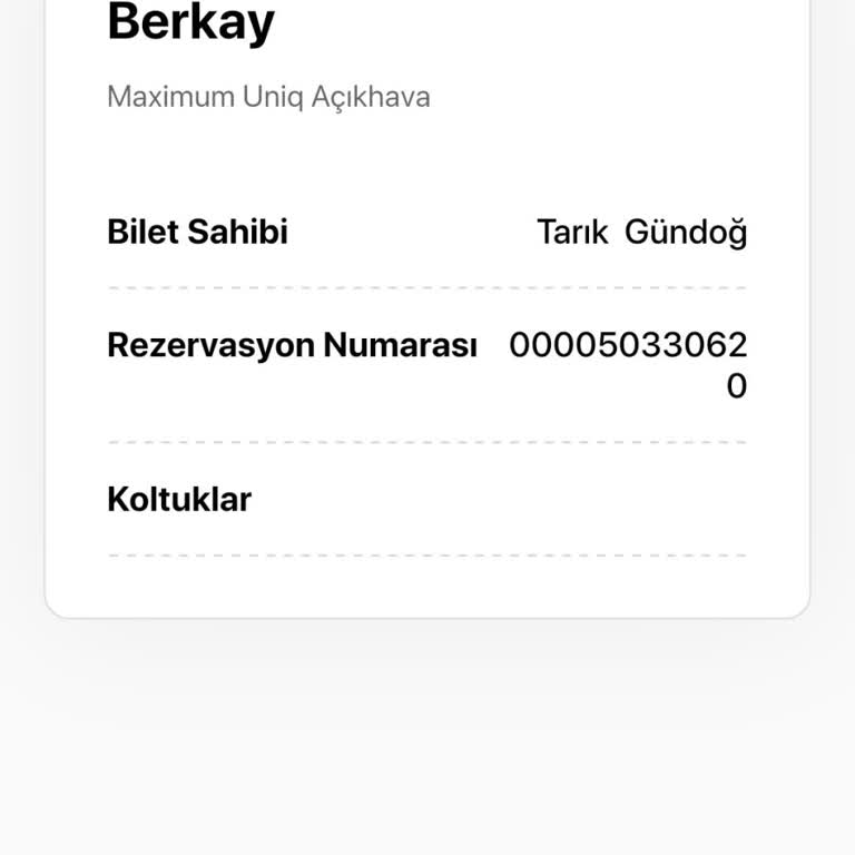 Biletinial.com İptal Edilen Konser İçin Bilet İadesi Bekliyorum