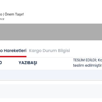Aras Kargo Teslim Edilmeyen Kargo Teslim Edilmiş Gibi Göstermek
