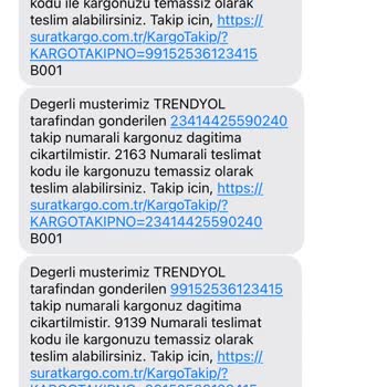 Sürat Kargo İste Acente Kargo Teslimatı Sıkıntısı