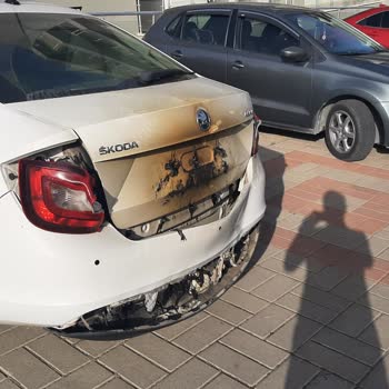 Karya Family Resort Özdere Karya Famıly Resort Aracımızı Yakmıştır.