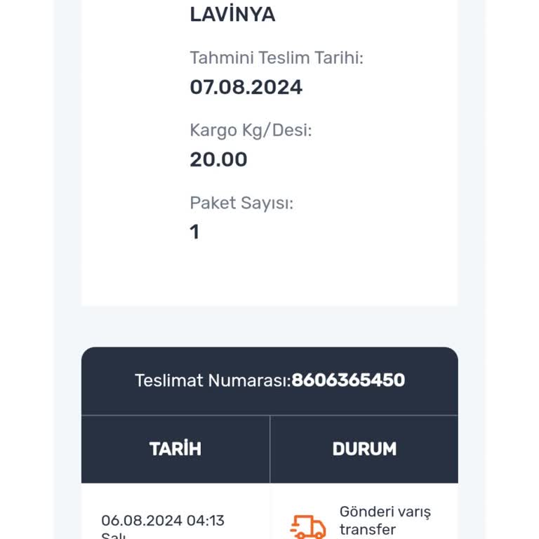 Aras Kargo Çok Gecikiyor Ve Müşteri Hizmetleri Müşteriyi Oyalıyor