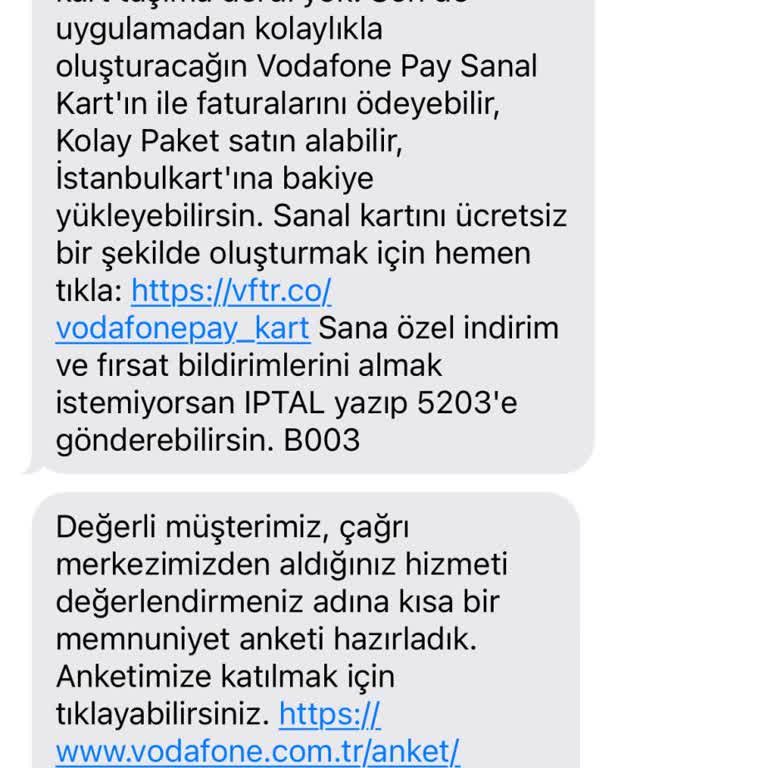 Vodafone Yanıltıcı Taahhüt Bilgisi Ve Fatura Şoku!
