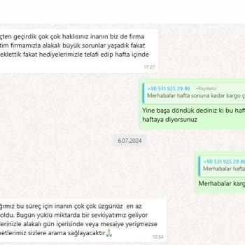 Reydeko Halı Reydeko Ürün Göndermiyor-İade Etmiyor, Sürekli Göndereceğiz Bahaneleri