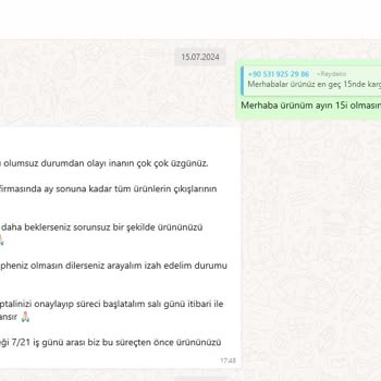 Reydeko Halı Reydeko Ürün Göndermiyor-İade Etmiyor, Sürekli Göndereceğiz Bahaneleri