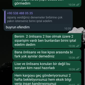 Kitap Kargo Siparişi