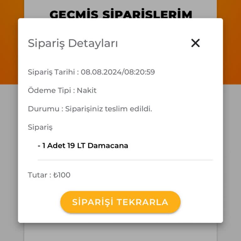 Saka Su Ürün Teslim Etmiyor