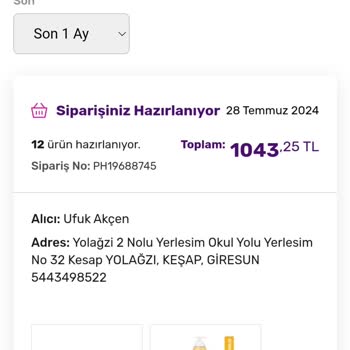Gratis Uzayan Kargo Süresi