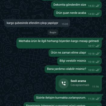 En Teknoloji Ödemesini Aldığı Ürünü Göndermiyor.