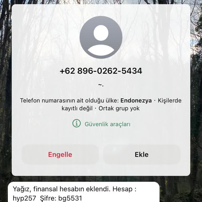 WhatsApp Adıma Hesap Açılması