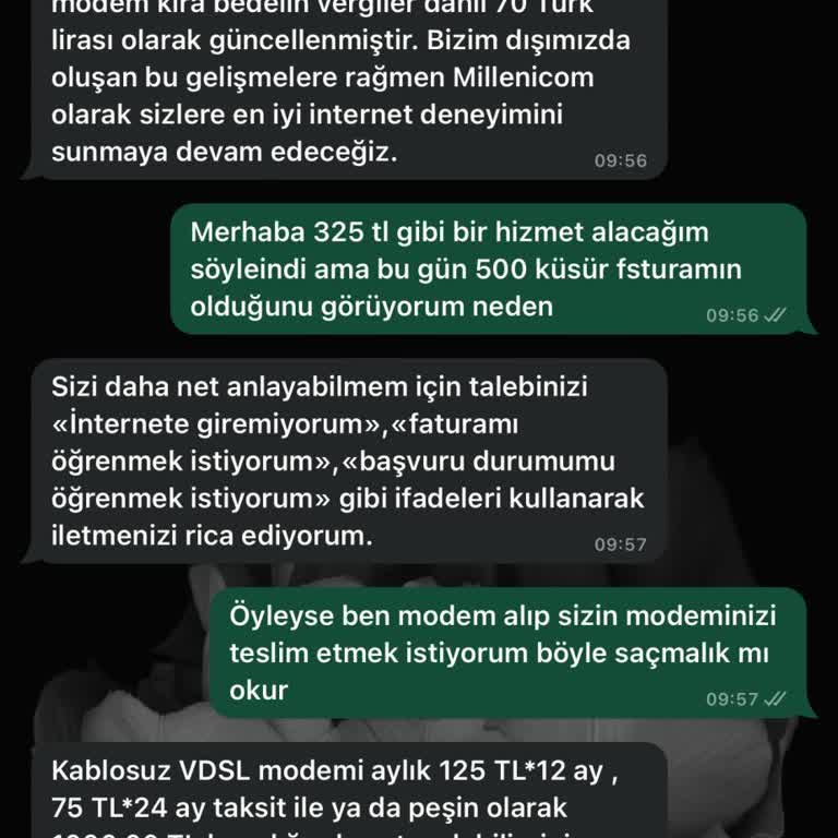 Millenicom'un Şefkatli Elleri.